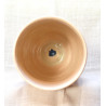 MUG / GOBELET ocre et pétrole, motif celtique - M12