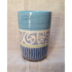 MUG / GOBELET turquoise et...