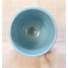 MUG / GOBELET turquoise et cobalt, motif celtique - M16