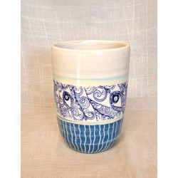 MUG/GOBELET ocre et...