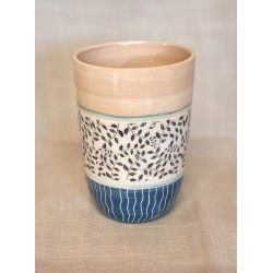 MUG / GOBELET ocre et...